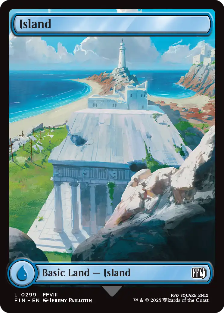 Island (0299) (FIN-299) - FINAL FANTASY Foil