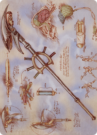 Staff of Domination // Staff of Domination (ABRO-079) - The Brothers' War Art Series (Borderless)