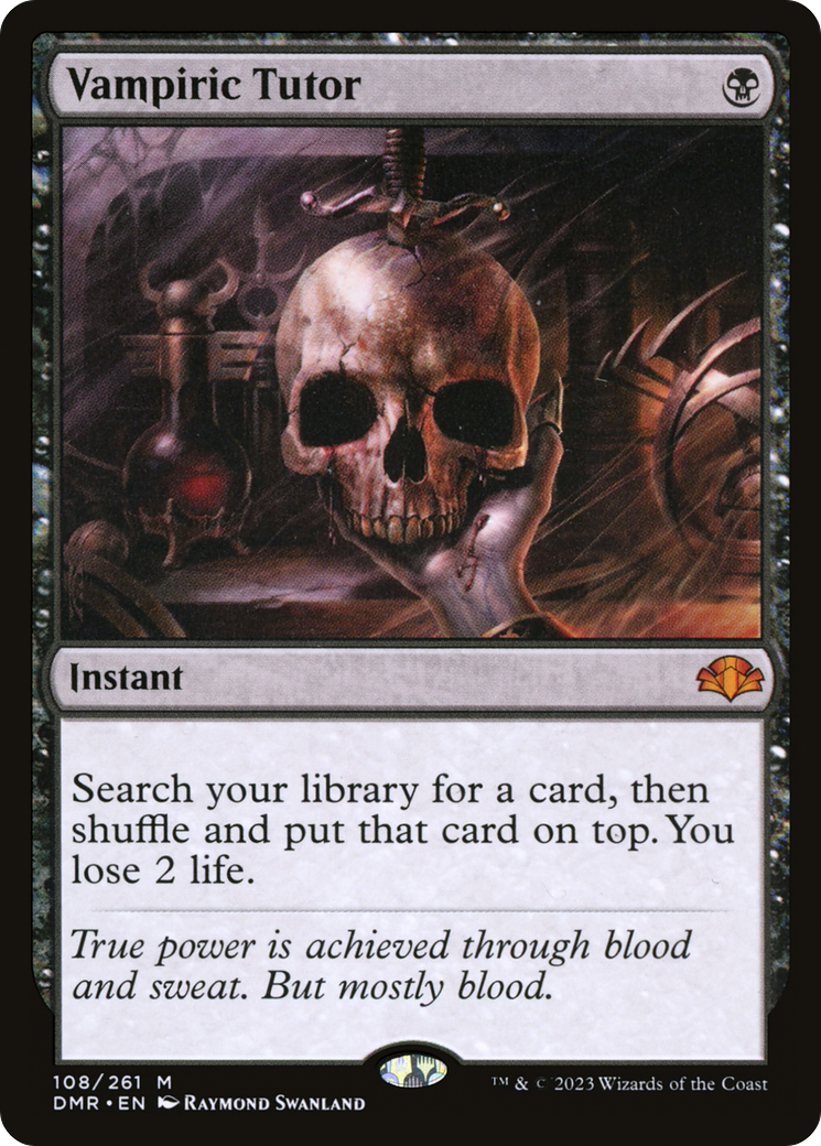 Vampiric Tutor (DMR-108) - Dominaria Remastered Foil