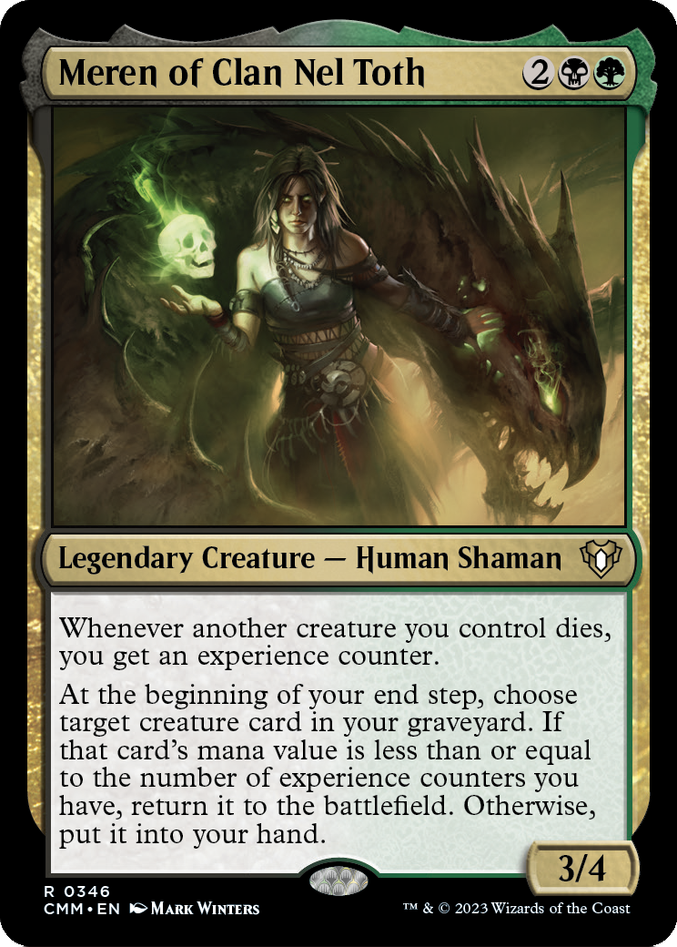 Meren of Clan Nel Toth (CMM-346) - Commander Masters