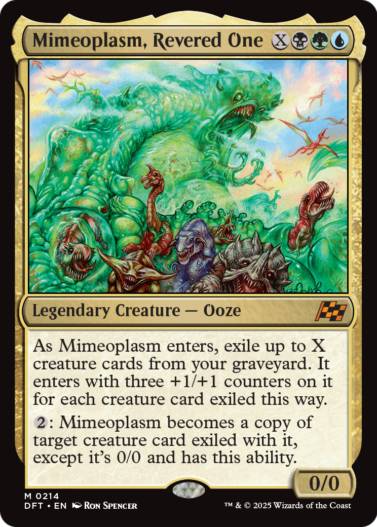 Mimeoplasm, Revered One (DFT-214) - Aetherdrift Foil