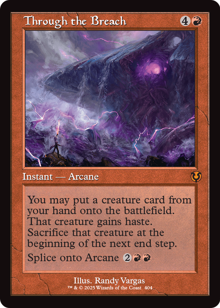 Through the Breach (Retro Frame) (INR-404) - Innistrad Remastered