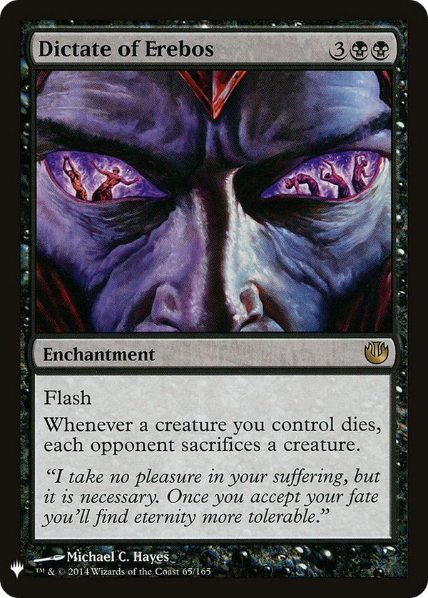 Dictate of Erebos (LIST-065) - The List