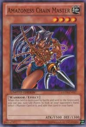 Amazoness Chain Master (GLD3-EN017) - Gold Series 3 Limited