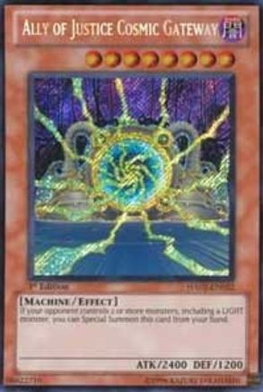 Ally of Justice Cosmic Gateway (HA02-EN022) - Hidden Arsenal 2 Unlimited