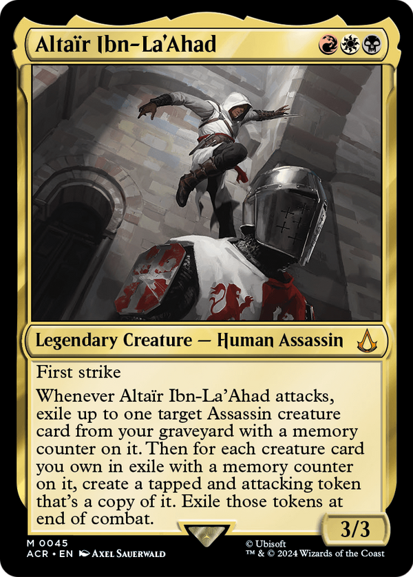 Altair Ibn-La'Ahad (ACR-045) - Assassin's Creed Foil