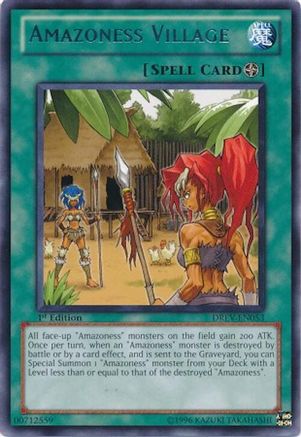 Amazoness Village (DREV-EN053) - Duelist Revolution 1st Edition