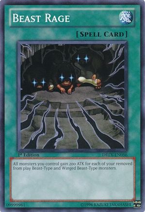 Beast Rage (DREV-EN056) - Duelist Revolution Unlimited