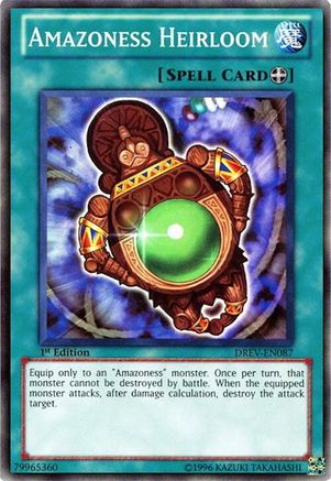 Amazoness Heirloom (DREV-EN087) - Duelist Revolution 1st Edition