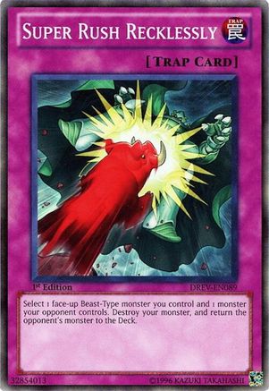 Super Rush Recklessly (DREV-EN089) - Duelist Revolution 1st Edition