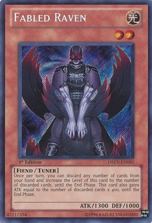 Fabled Raven (DREV-EN091) - Duelist Revolution 1st Edition