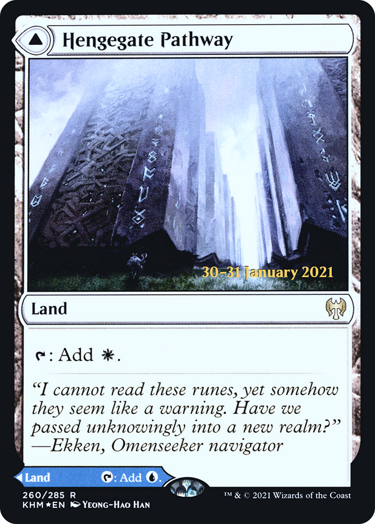Hengegate Pathway (PRE-260) - Kaldheim Promos Foil