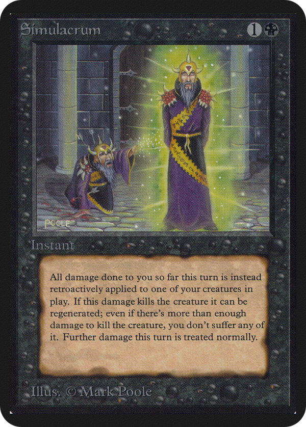 Simulacrum (LEA-) - Limited Edition Alpha