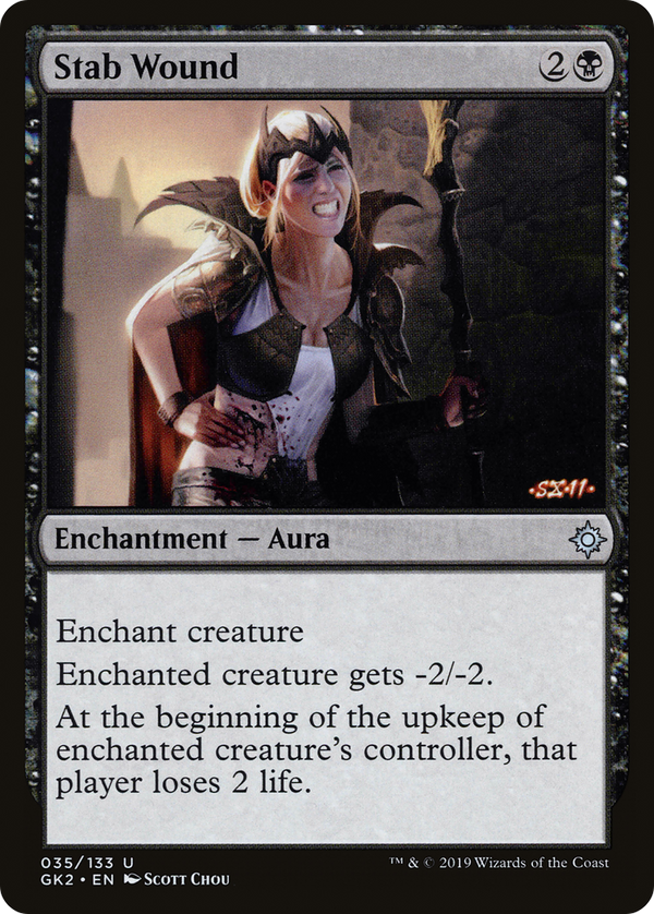 Stab Wound (GK2-035) - RNA Guild Kit