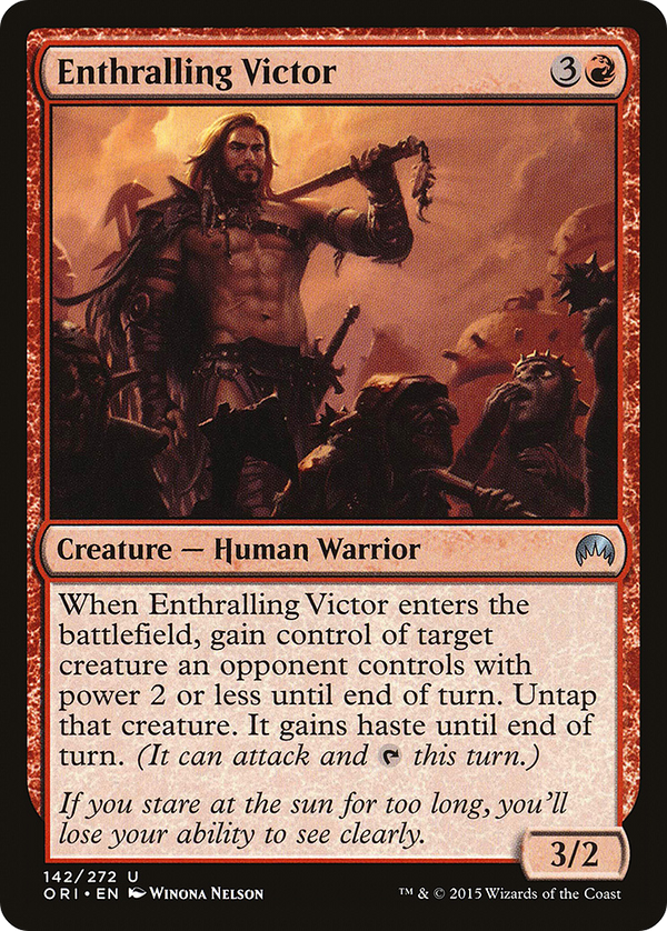 Enthralling Victor (ORI-142) - Magic Origins Foil