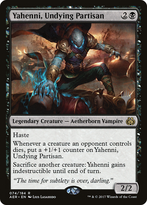 Yahenni, Undying Partisan (PPM21-074) - Aether Revolt Promos Foil