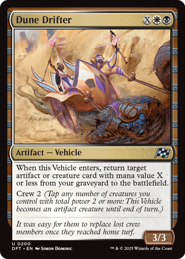 Dune Drifter (DFT-200) - Aetherdrift Foil