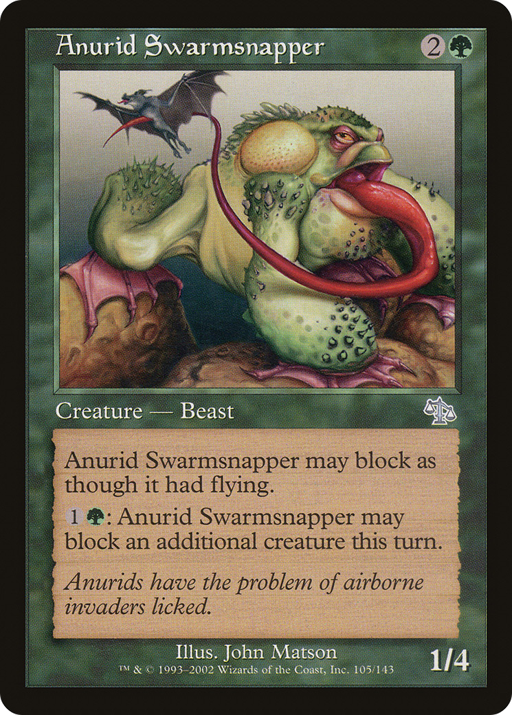 Anurid Swarmsnapper (JUD-105) - Judgment