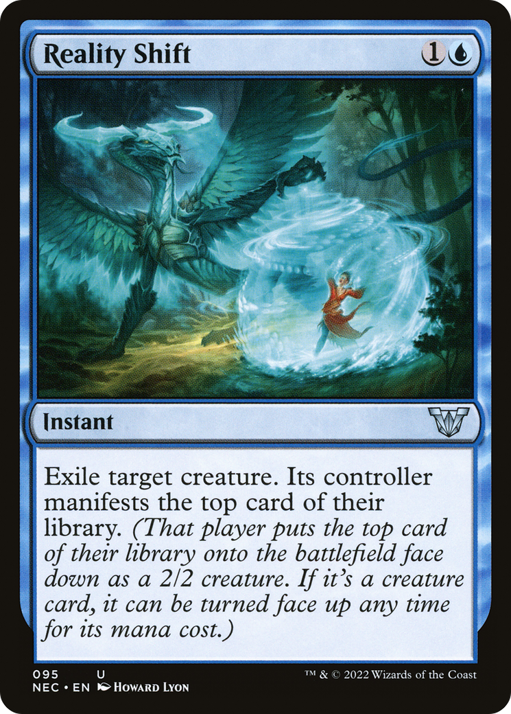 Reality Shift (NEC-095) - Neon Dynasty Commander