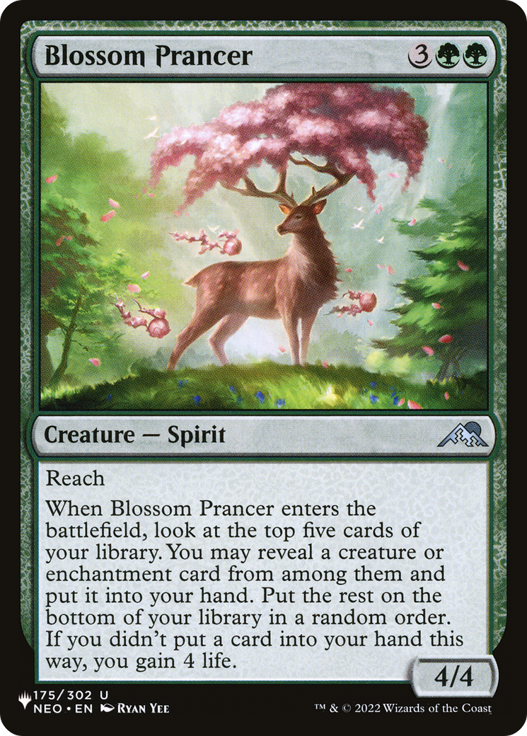 Blossom Prancer (LIST-175/302) - The List