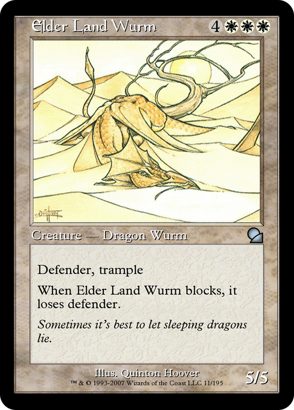 Elder Land Wurm (ME1-011) - Masters Edition