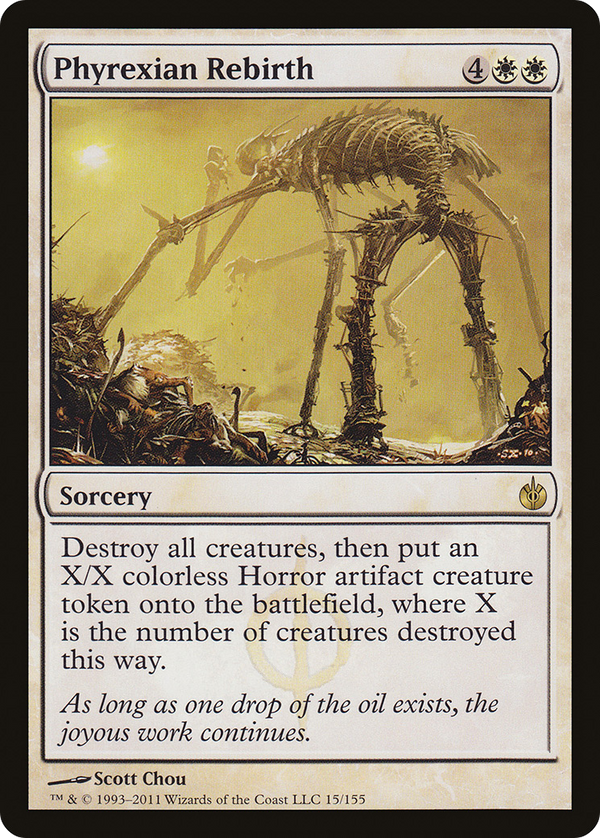 Phyrexian Rebirth (MBS-015) - Mirrodin Besieged Foil