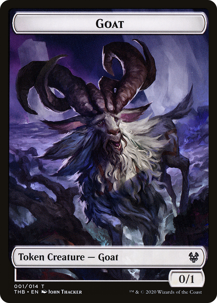 Goat Token (THB-001) - Theros Beyond Death Tokens