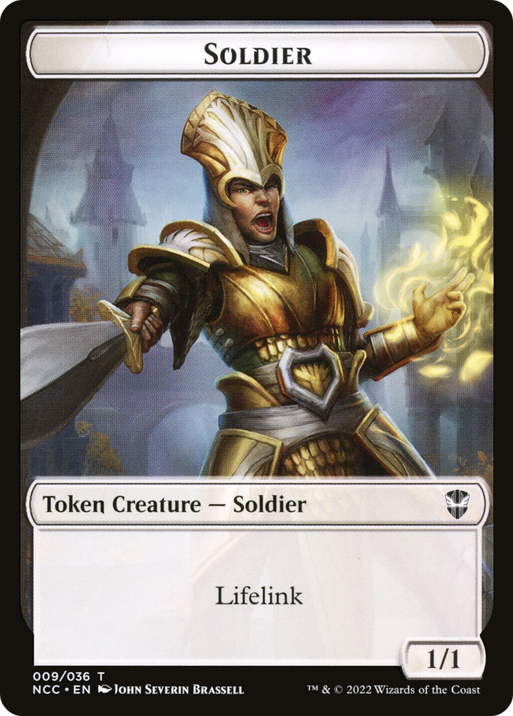 Soldier (TNCC-009) - New Capenna Commander Tokens