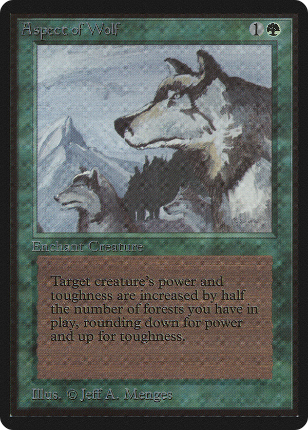 Aspect of Wolf (LEB-) - Limited Edition Beta