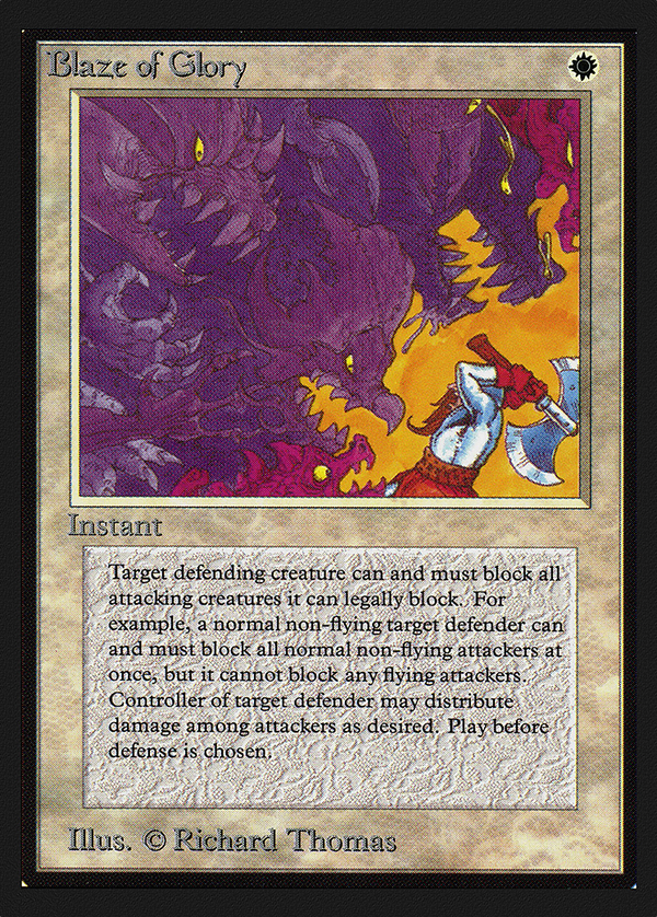 Blaze of Glory (IE) (IED-) - Intl. Collectors' Edition