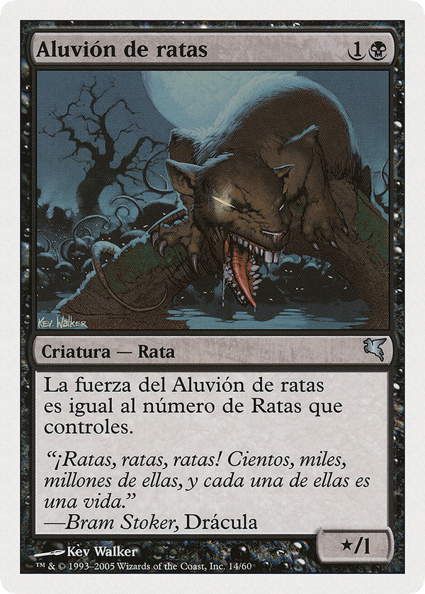 Swarm of Rats (Spanish) - "Aluvion de ratas" (A14) (PSAL-A14) - Salvat 2005