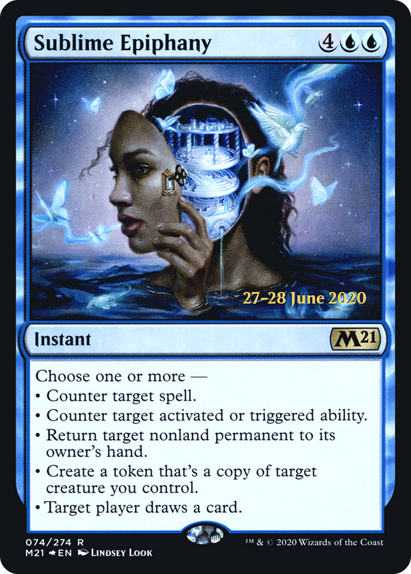 Sublime Epiphany (PRE-74S) - Core Set 2021 Promos Foil