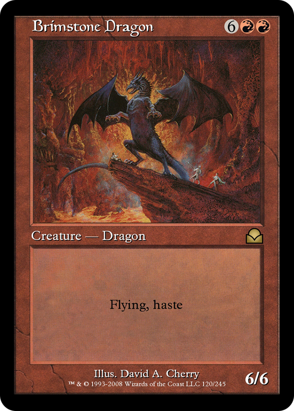 Brimstone Dragon (ME2-120) - Masters Edition II