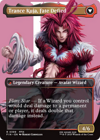 Kuja, Genome Sorcerer (Borderless) (FIN-399) - FINAL FANTASY Foil