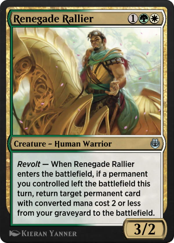 Renegade Rallier (KLR-203) - Kaladesh Remastered