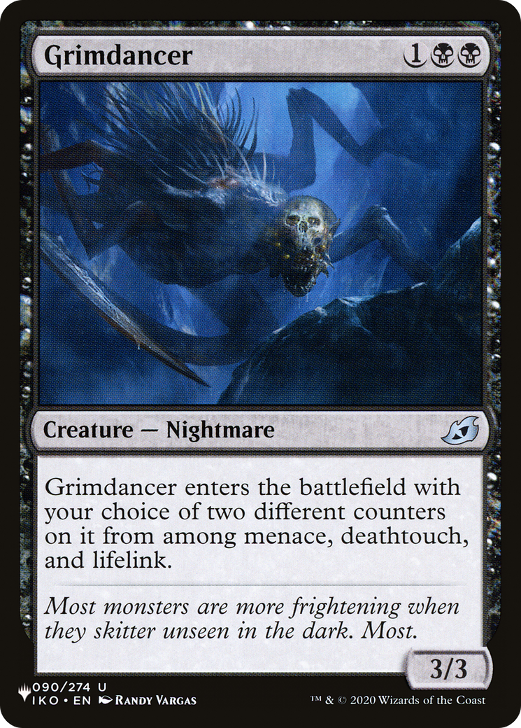Grimdancer (LIST-090/274) - The List