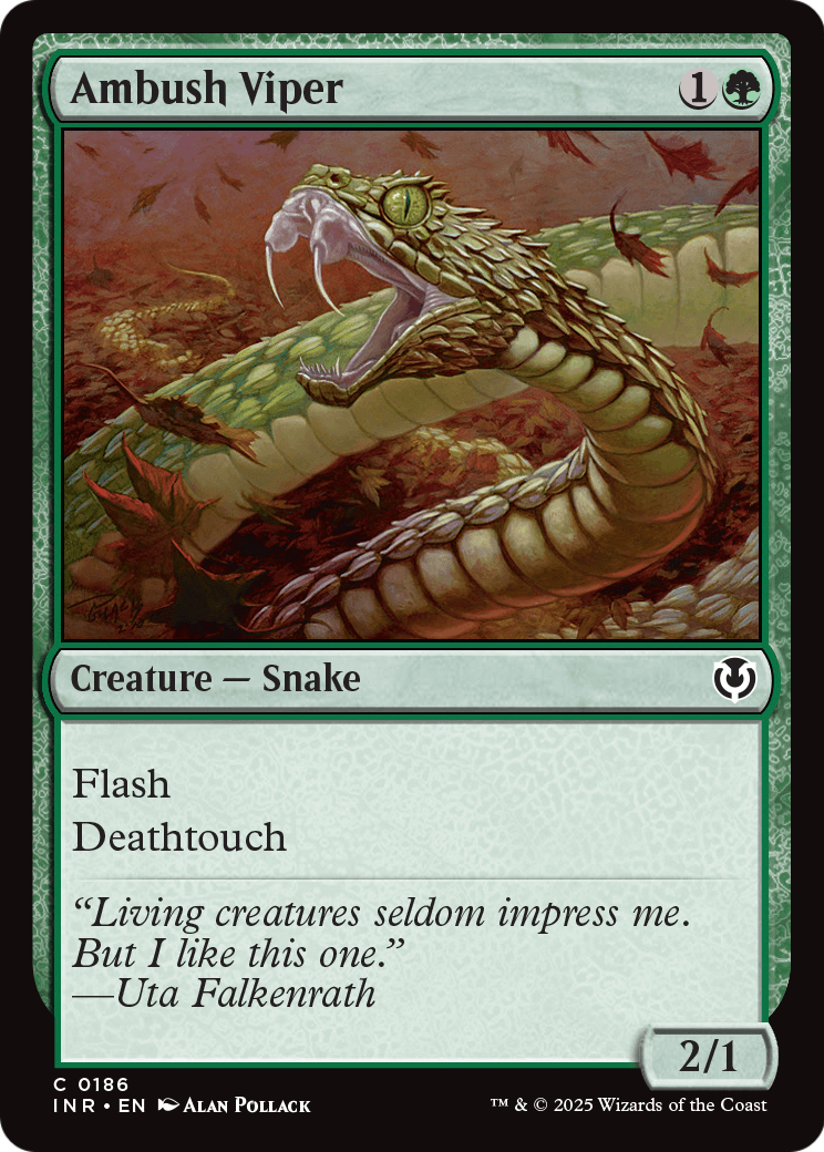 Ambush Viper (INR-186) - Innistrad Remastered Foil