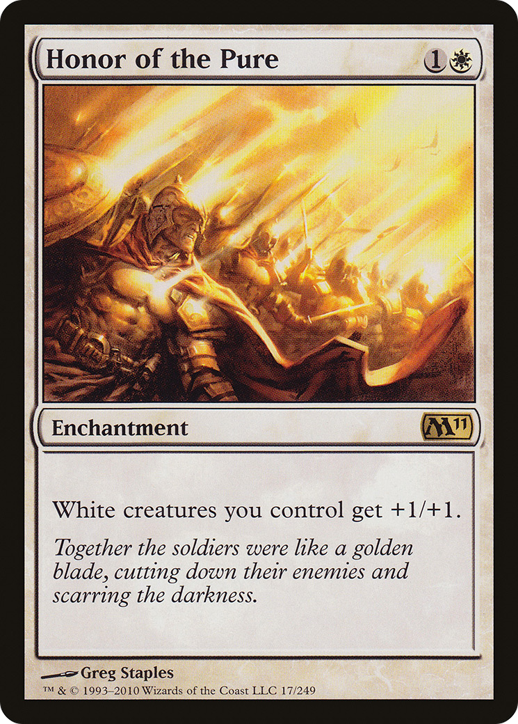 Honor of the Pure (M11-017) - Magic 2011