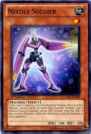 Needle Soldier (STBL-EN004) - Starstrike Blast 1st Edition
