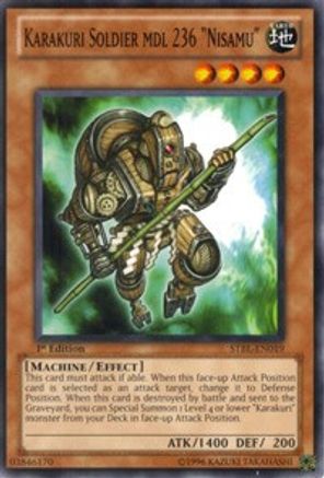 Karakuri Soldier mdl 236 "Nisamu" (STBL-EN019) - Starstrike Blast Unlimited