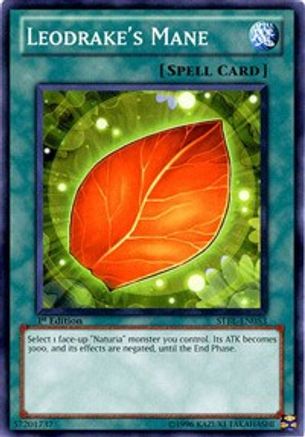Leodrake's Mane (STBL-EN053) - Starstrike Blast 1st Edition