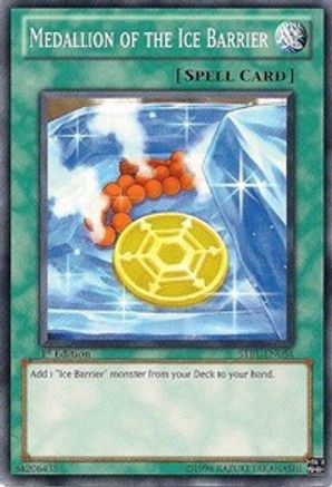 Medallion of the Ice Barrier (STBL-EN054) - Starstrike Blast Unlimited