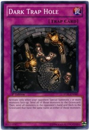 Dark Trap Hole (STBL-EN080) - Starstrike Blast 1st Edition