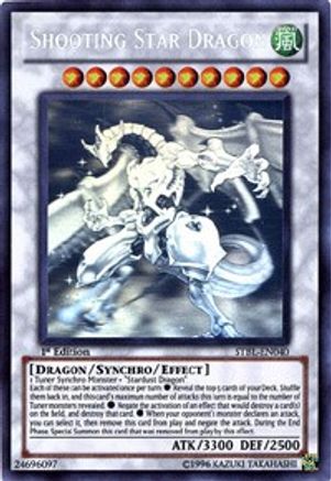Shooting Star Dragon (Ghost Rare) (STBL-EN040) - Starstrike Blast Unlimited