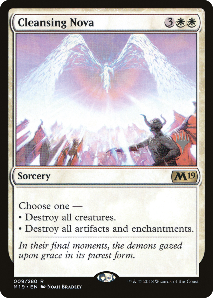 Cleansing Nova (PPM20-009) - Core Set 2019 Promos