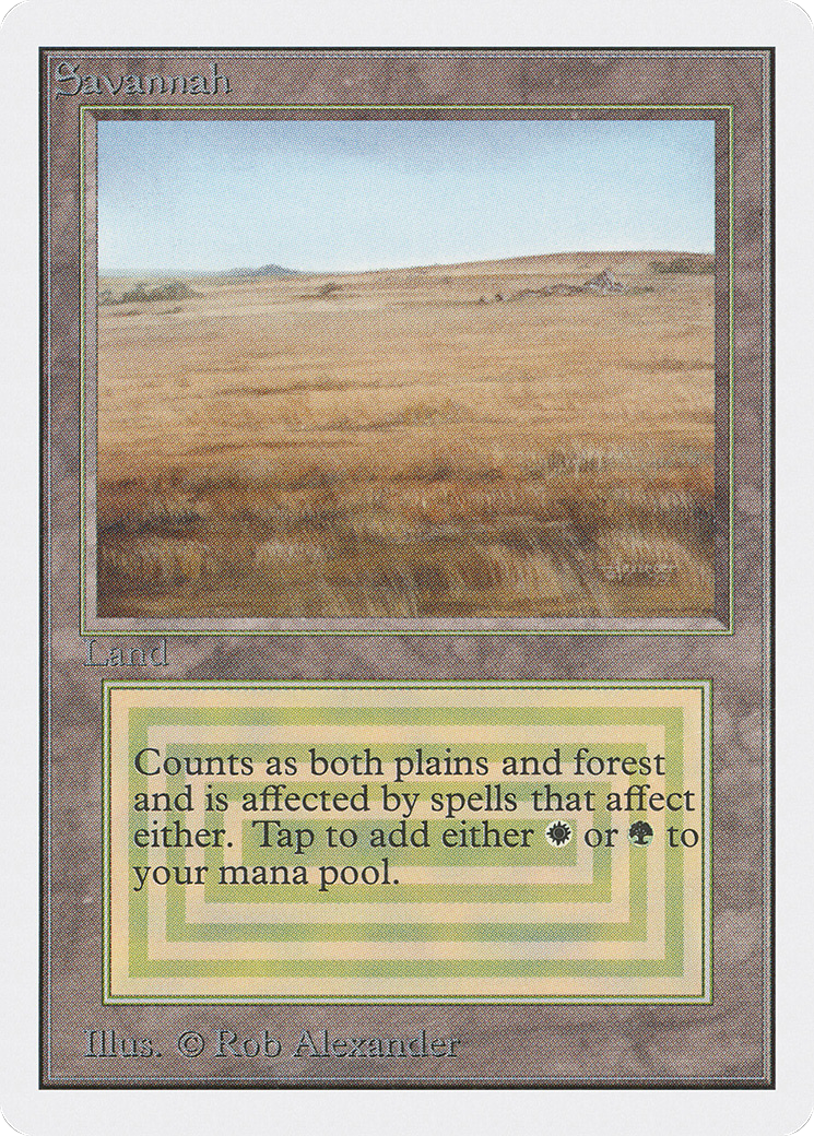 Savannah (2ED-) - Unlimited Edition