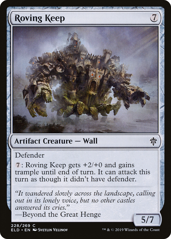 Roving Keep (ELD-228) - Throne of Eldraine Foil