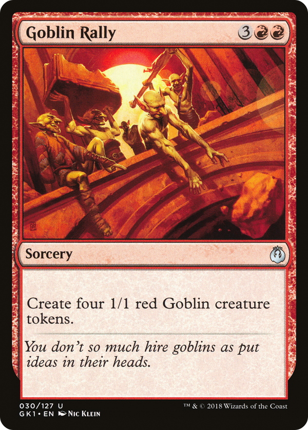 Goblin Rally (GR1-030) - GRN Guild Kit