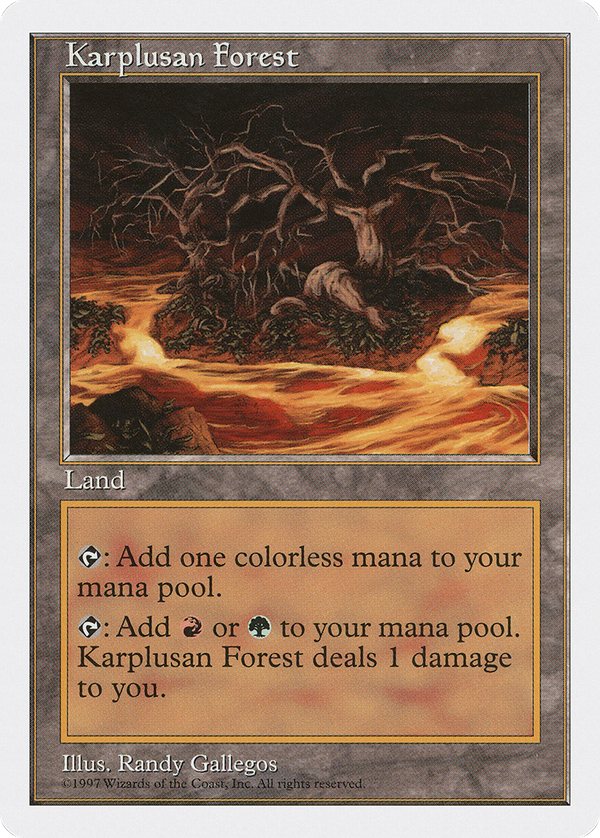 Karplusan Forest (5ED-) - Fifth Edition