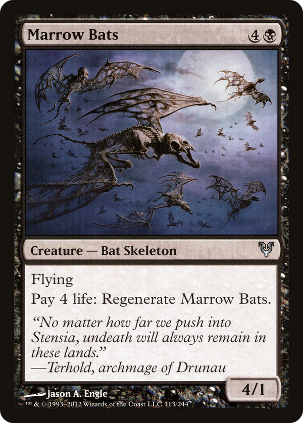 Marrow Bats (AVR-113) - Avacyn Restored Foil